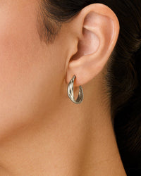 Sterling Silver Monique Twisted Stud Earrings - Sterling Forever