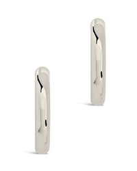 Rory Polished Tube Hoop Earrings - Sterling Forever