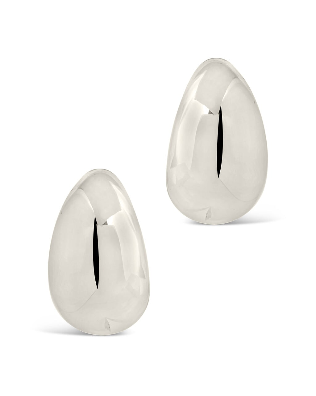 Eclipse Hoops Earring Sterling Forever 