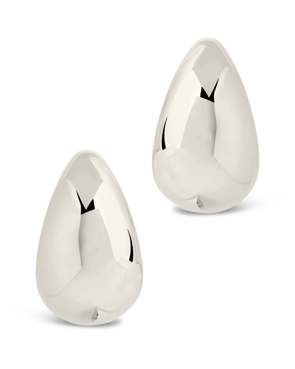 Eclipse Hoops Earring Sterling Forever 