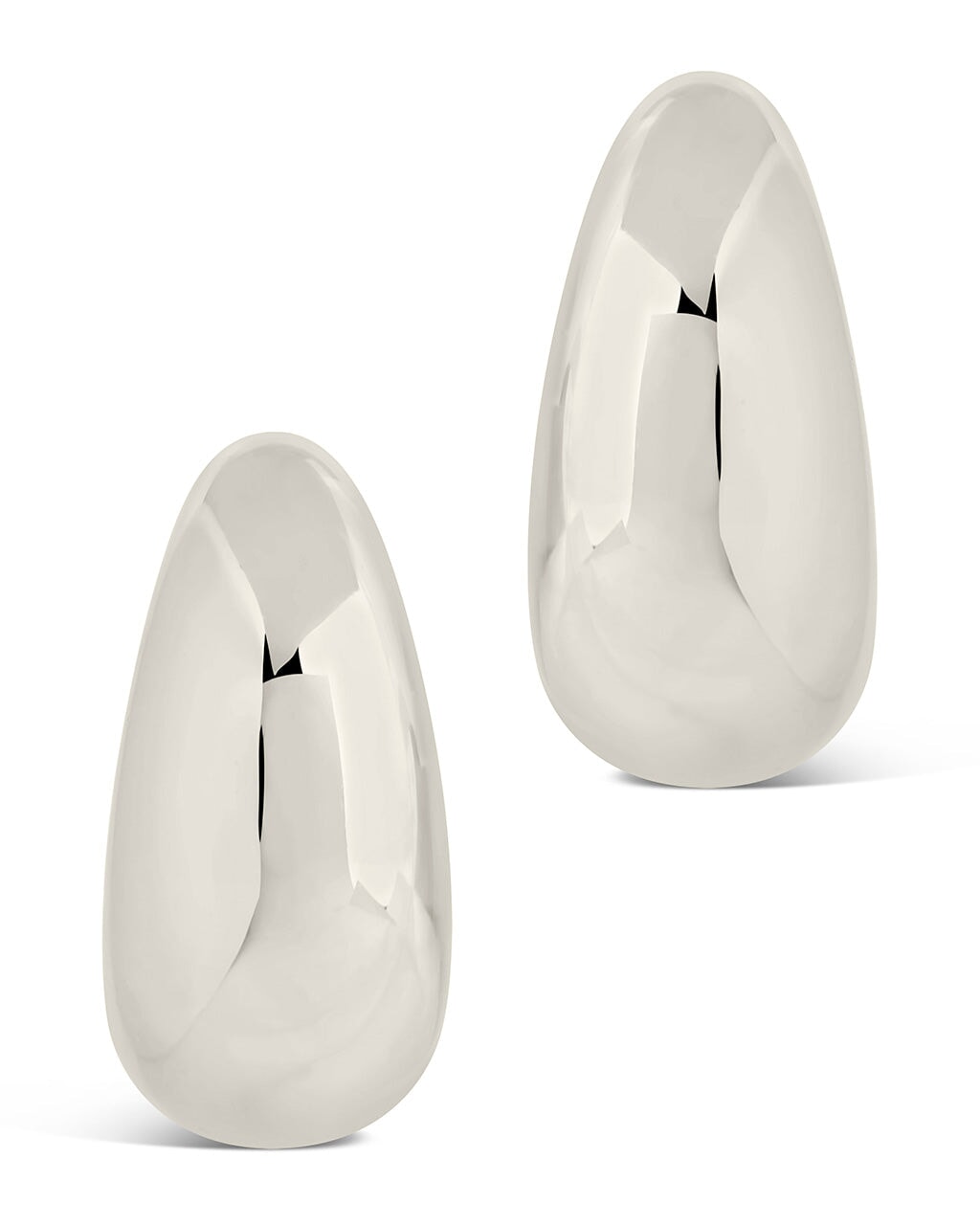 Eclipse Hoops Earring Sterling Forever 