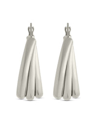Triple Circle Lilibet Hoops - Sterling Forever
