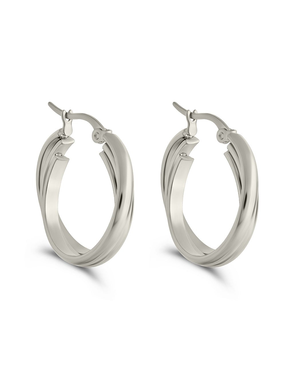 Triple Circle Lilibet Hoops - Sterling Forever
