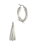 Triple Circle Lilibet Hoops - Sterling Forever
