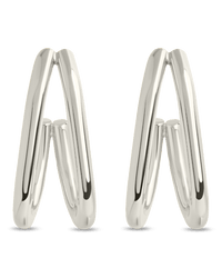 Elliana Suspender Stud Earrings - Sterling Forever