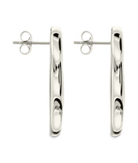 Monet Molten Metal Bar Stud Earrings - Sterling Forever
