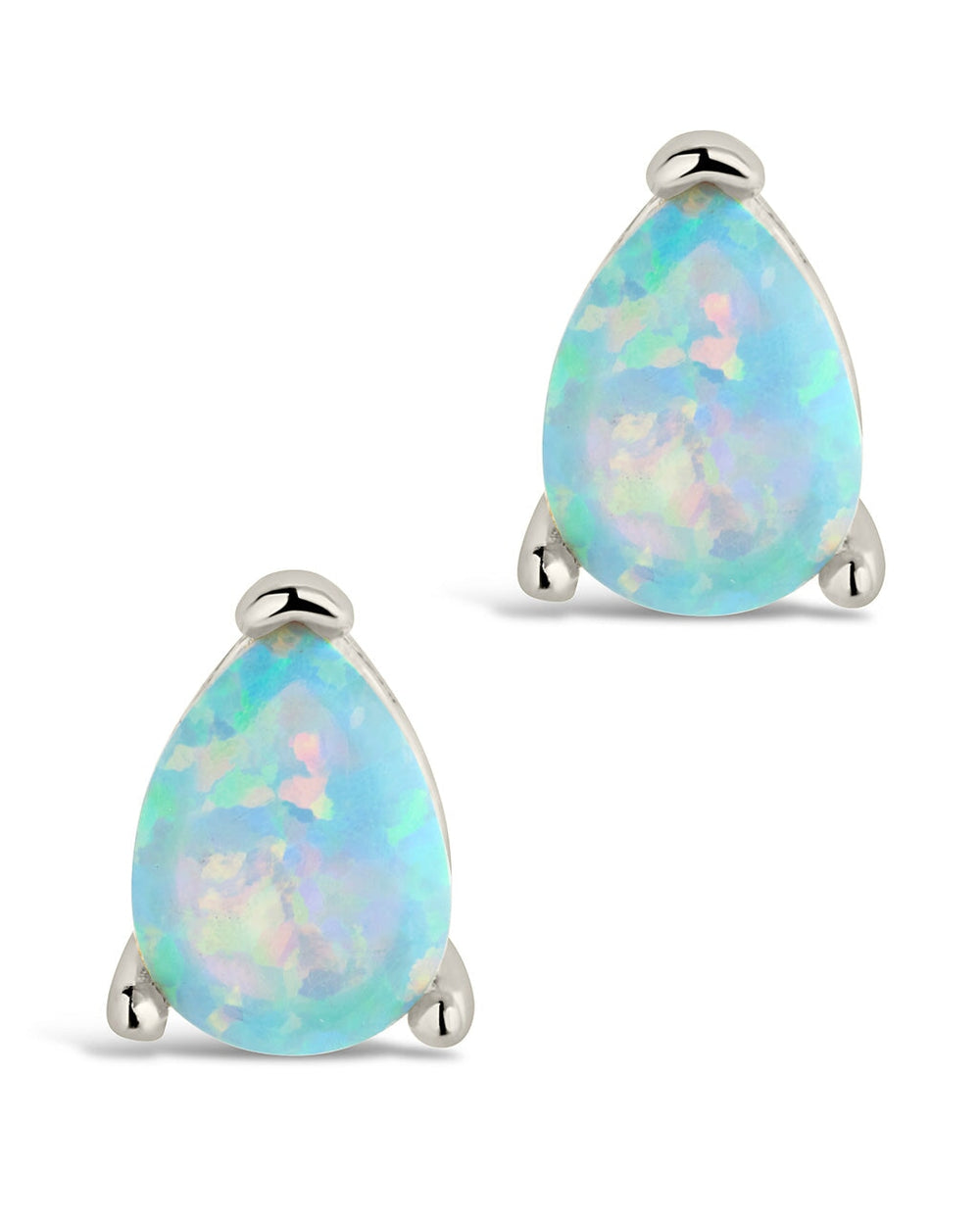 Isla Opal Studs Earring Sterling Forever Silver 