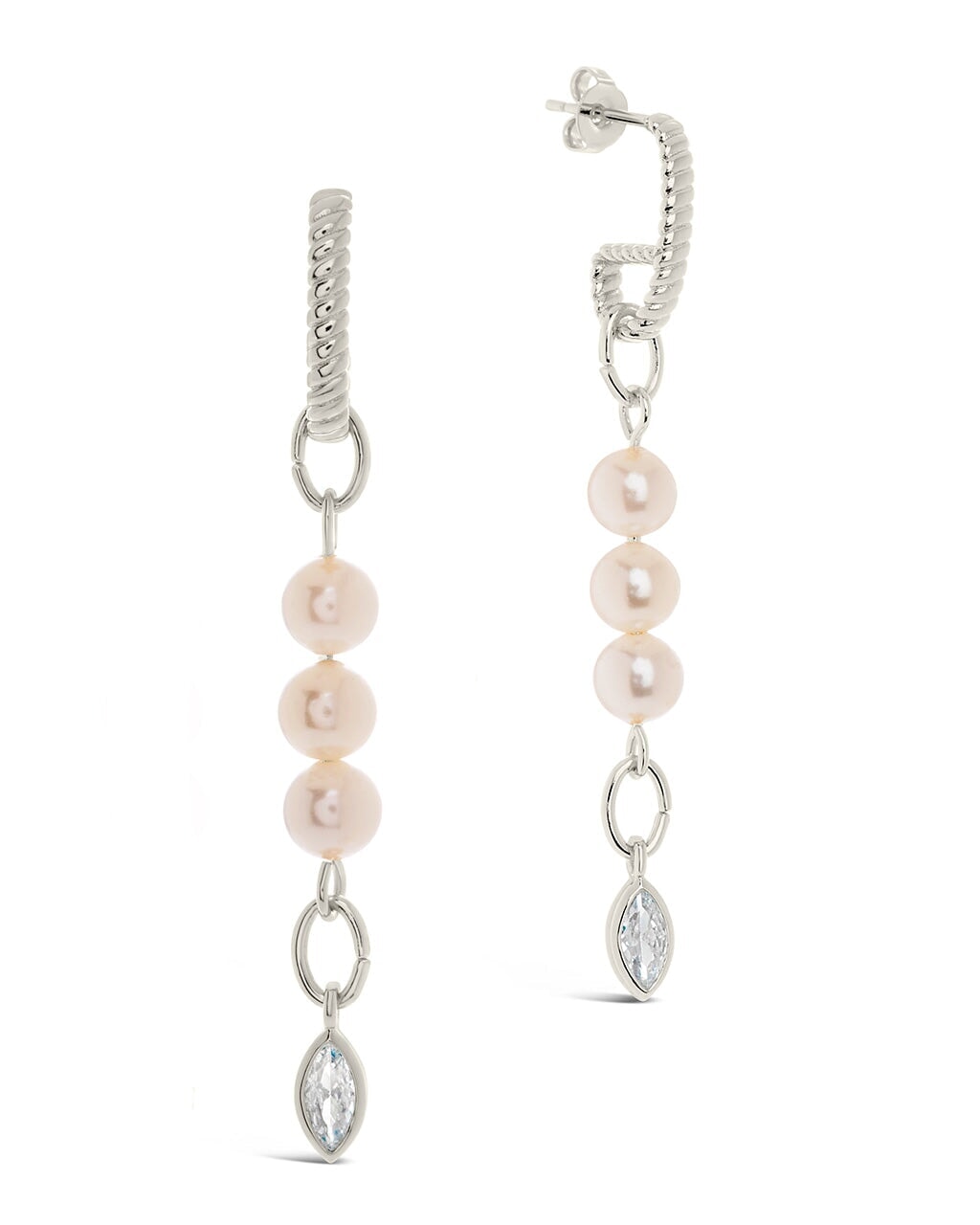 Ivanna Pearl & Chain Matching Set Bundles Sterling Forever 