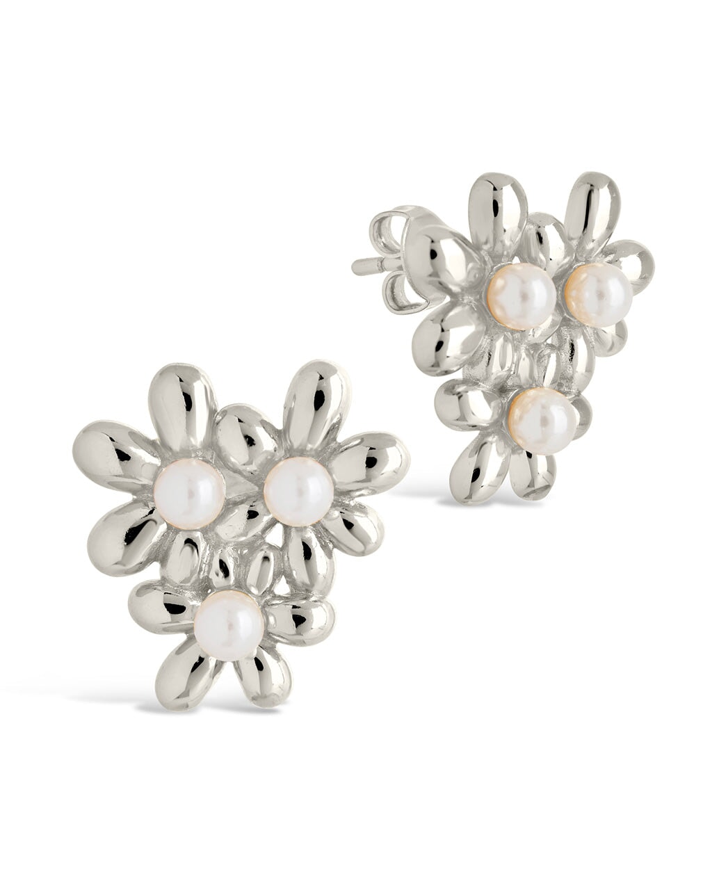 Vallie Studs Earring Sterling Forever Silver 