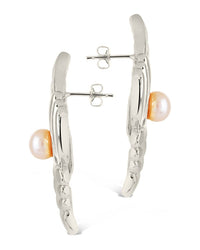 Fantaise Pearl Statement Stud Earrings - Sterling Forever