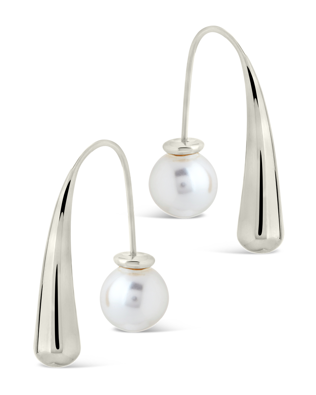 Heidi Pearl Threader Earrings
