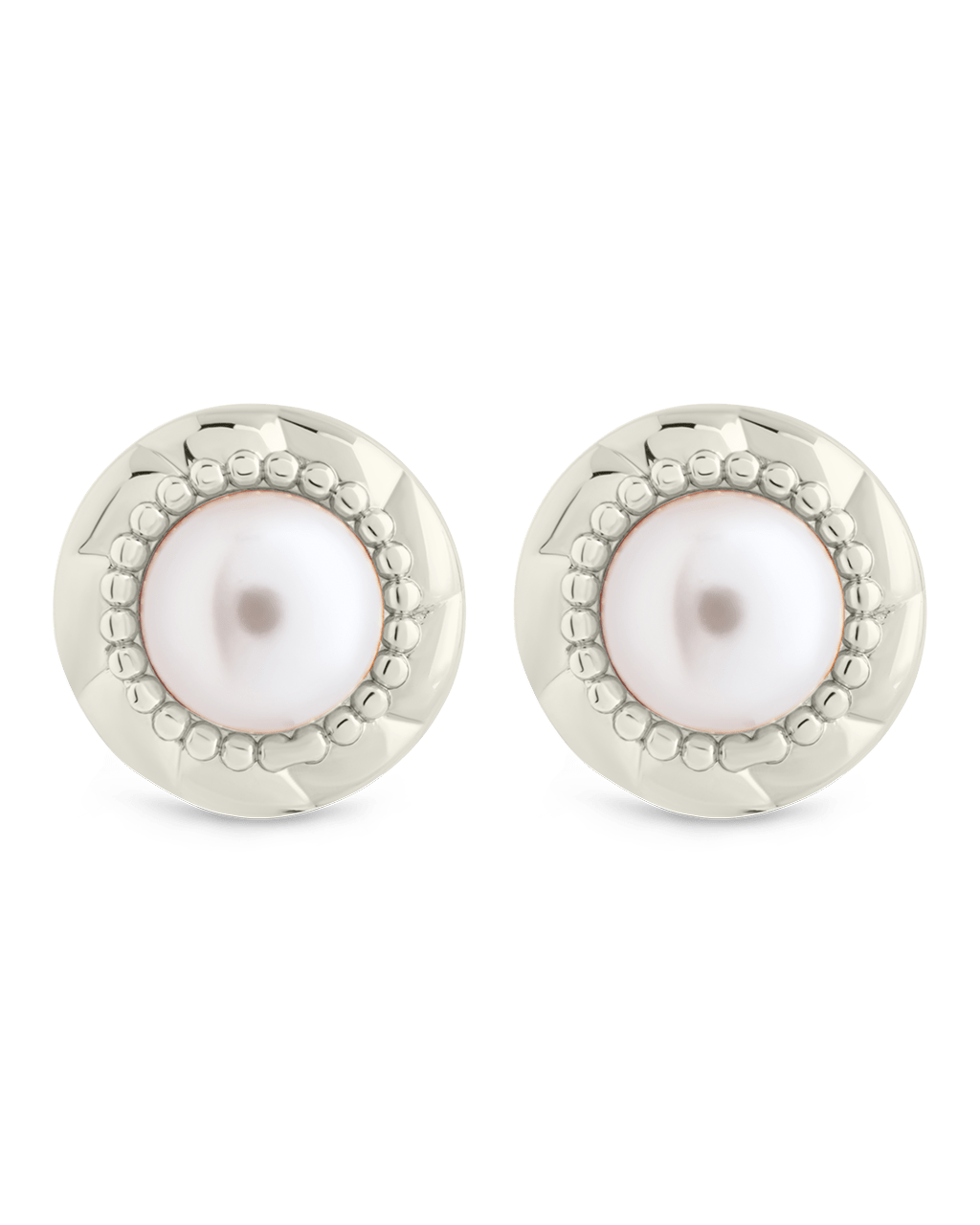 Eudora Pearl Studs - Sterling Forever