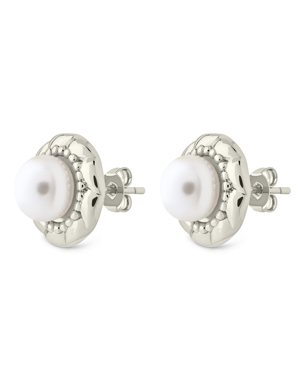 Eudora Pearl Studs - Sterling Forever