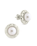 Eudora Pearl Studs - Sterling Forever