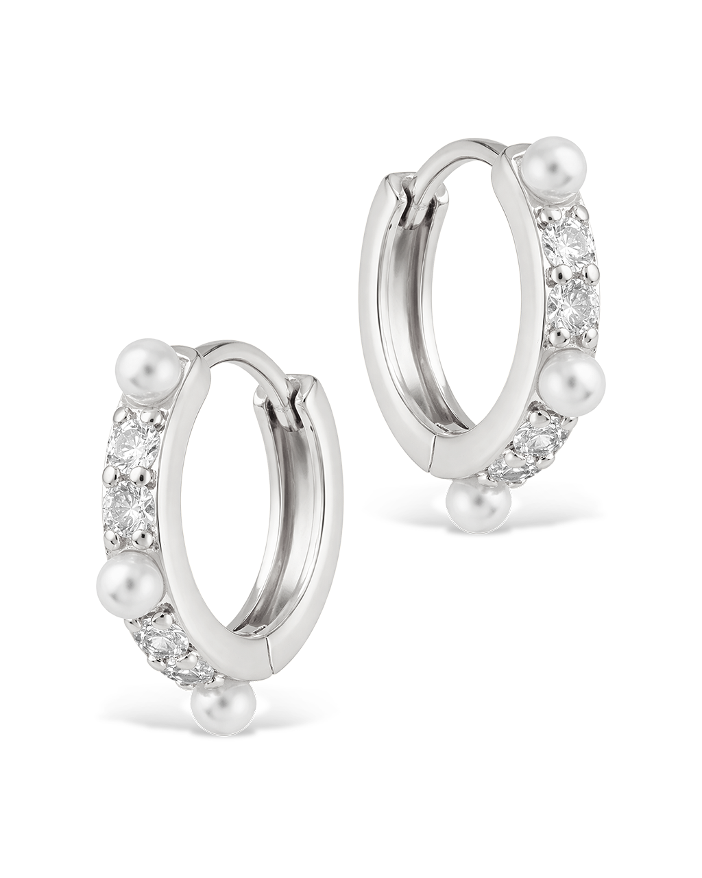 Kristina Pearl & CZ Hoops