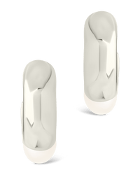 Sterling Silver Micki Pearl Drop Stud Earrings - Sterling Forever
