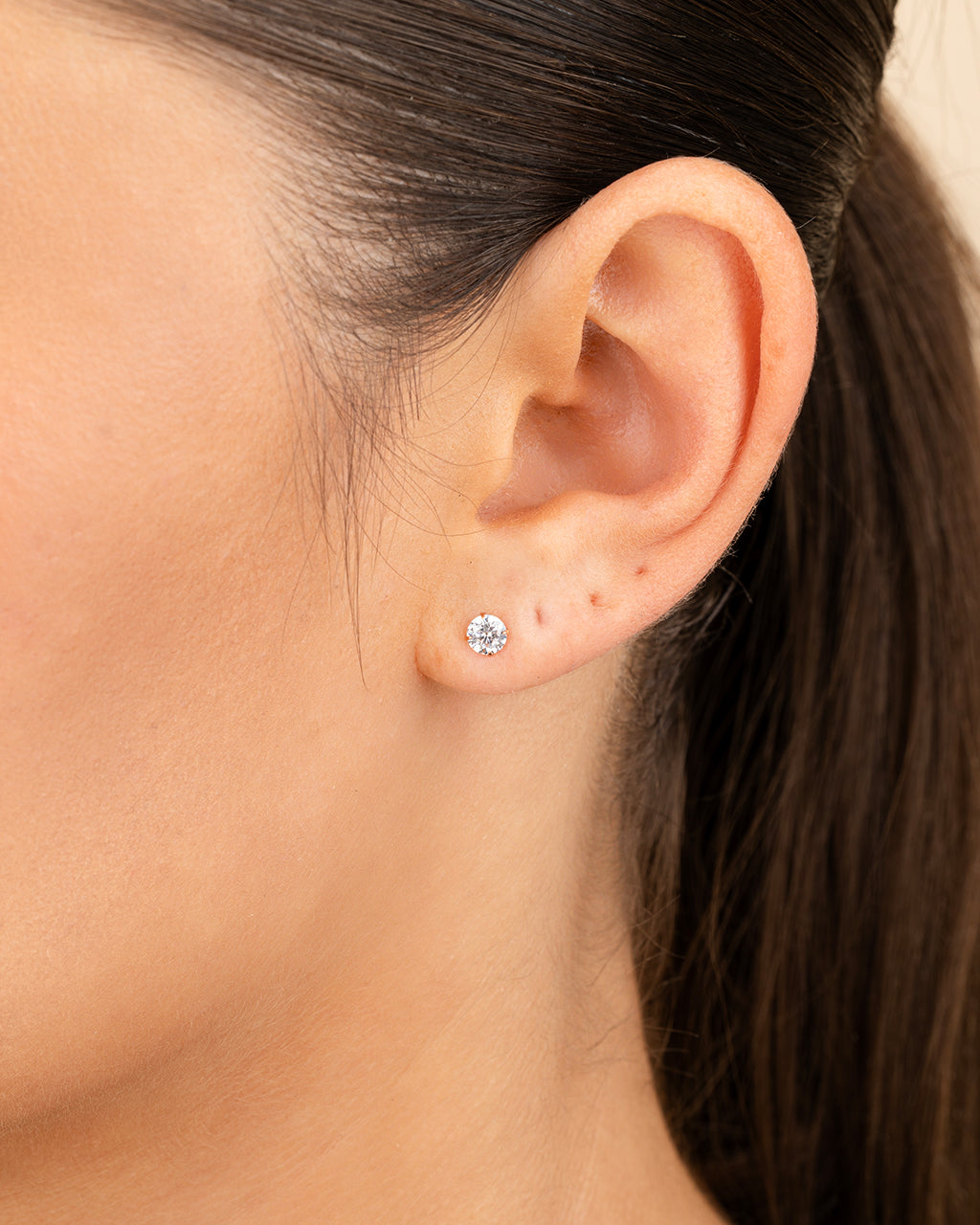 Sterling Silver Everyday Essential CZ Studs