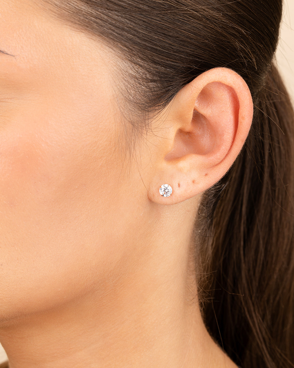 Sterling Silver Everyday Essential CZ Studs