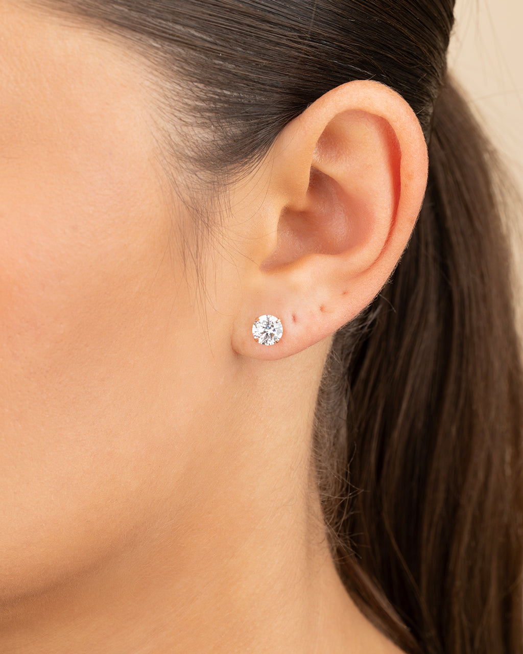 Sterling Silver Everyday Essential CZ Studs