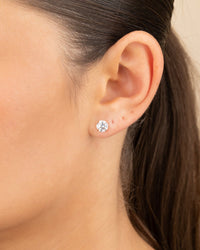Sterling Silver Everyday Essential CZ Studs - Sterling Forever