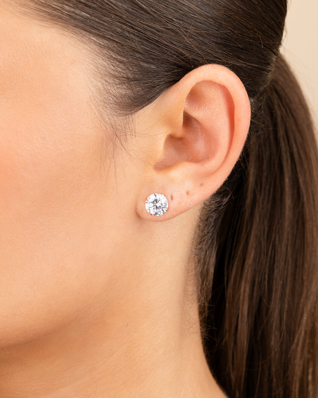 Sterling Silver Everyday Essential CZ Studs