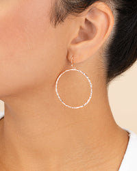 Gold and Silver Dangle Earrings