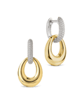 Lyra Pavé Drops - Sterling Forever