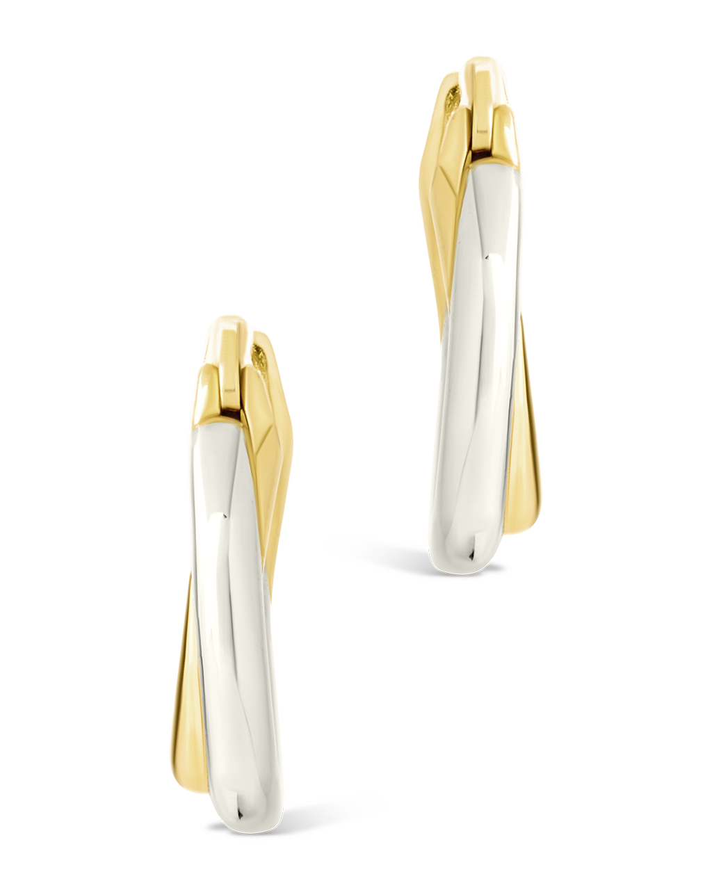 Sterling Silver Janice Twisted Hoop Earrings