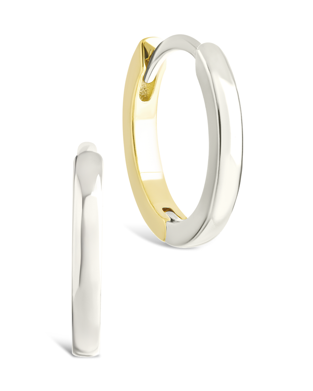 Sterling Silver Tinsley Micro Hoops