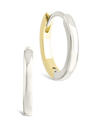 Sterling Silver Tinsley Micro Hoops - Sterling Forever