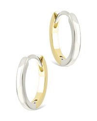 Sterling Silver Tinsley Micro Hoops - Sterling Forever