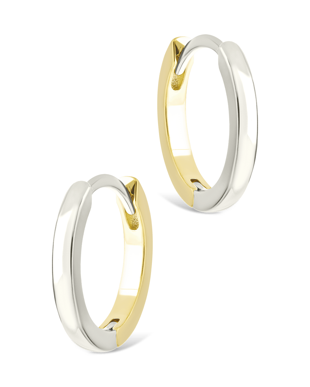 Sterling Silver Tinsley Micro Hoops - Sterling Forever