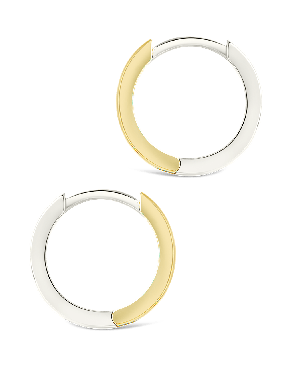 Sterling Silver Tinsley Micro Hoops - Sterling Forever