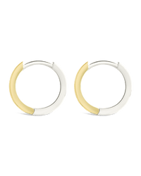Sterling Silver Tinsley Micro Hoops - Sterling Forever