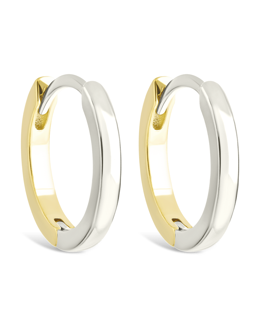 Sterling Silver Tinsley Micro Hoops - Sterling Forever