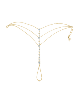 Anselma CZ Hand Chain
