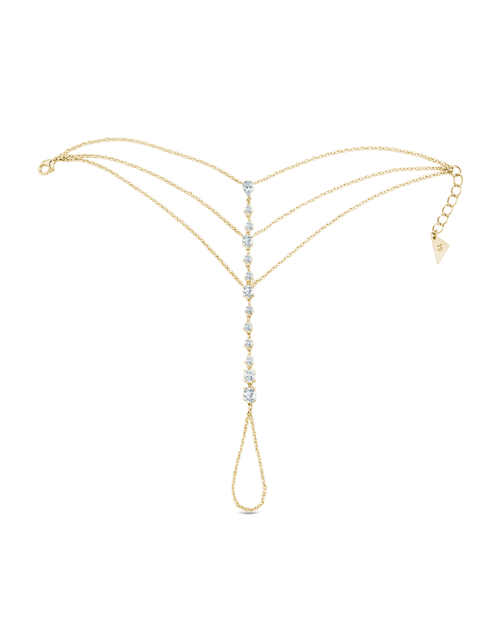 Anselma CZ Hand Chain