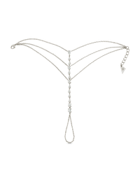 Anselma CZ Hand Chain - Sterling Forever
