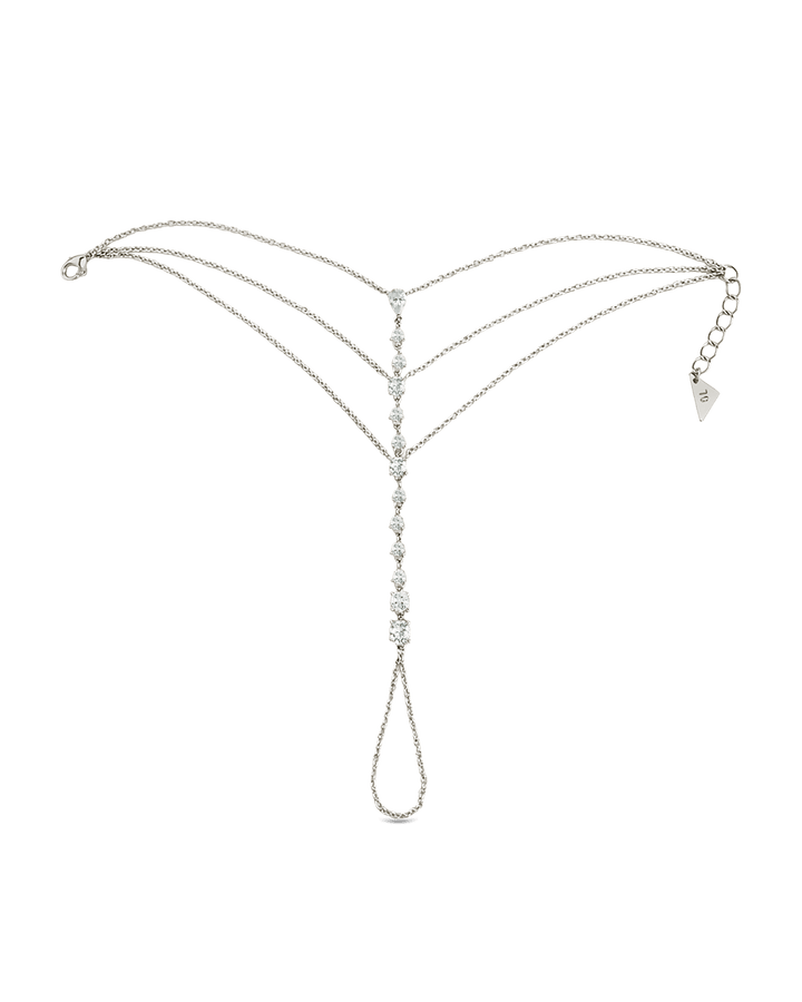Anselma CZ Hand Chain