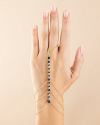 Maëlys CZ Hand Chain - Sterling Forever