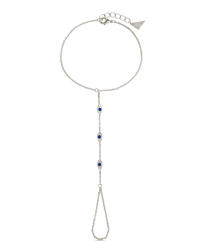 Arielle CZ Evil Eye Hand Chain - Sterling Forever