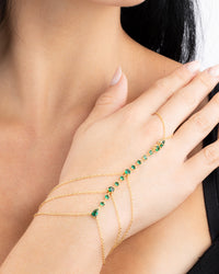 Maëlys CZ Hand Chain