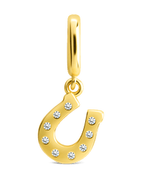 Sterling Silver Horseshoe Charm - Sterling Forever