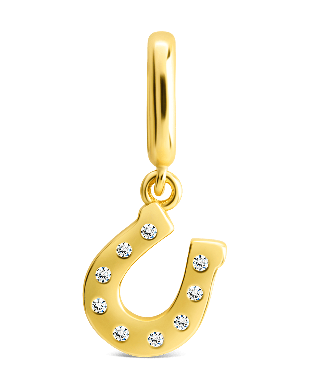 Sterling Silver Horseshoe Charm - Sterling Forever
