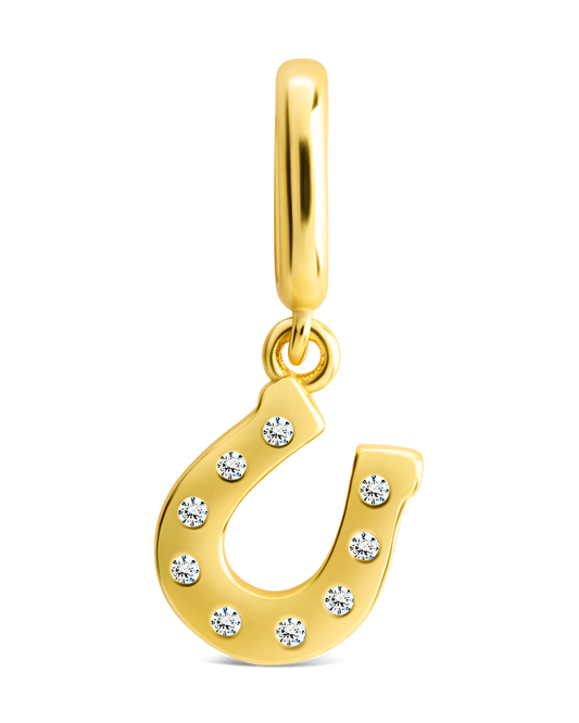 Sterling Silver Horseshoe Charm