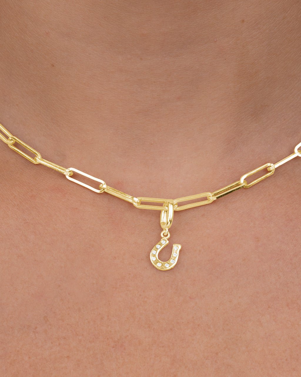 Sterling Silver Horseshoe Charm - Sterling Forever