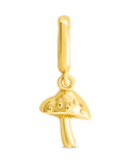 Sterling Silver Mushroom Charm - Sterling Forever