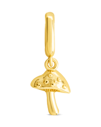 Sterling Silver Mushroom Charm - Sterling Forever