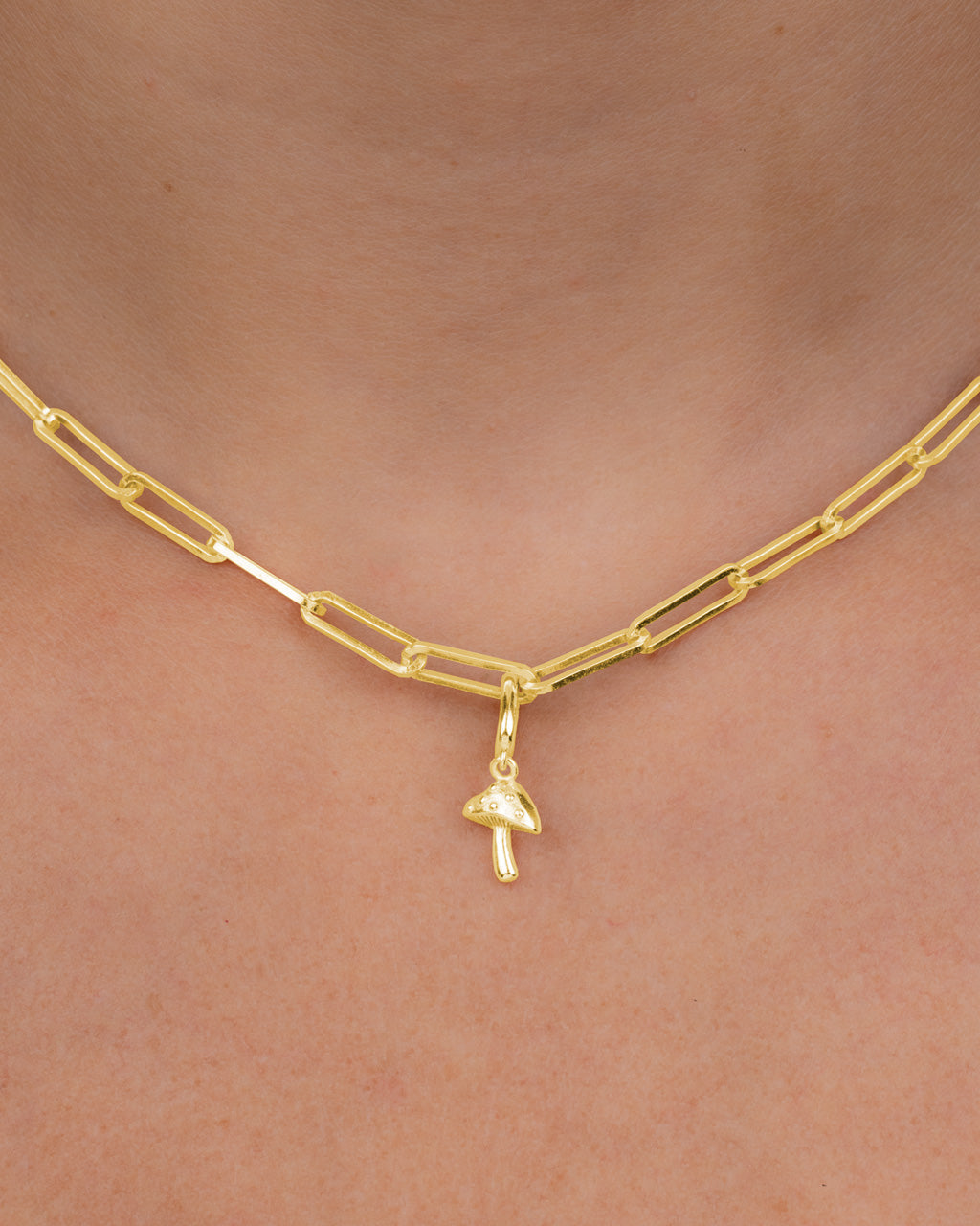 Sterling Silver Mushroom Charm