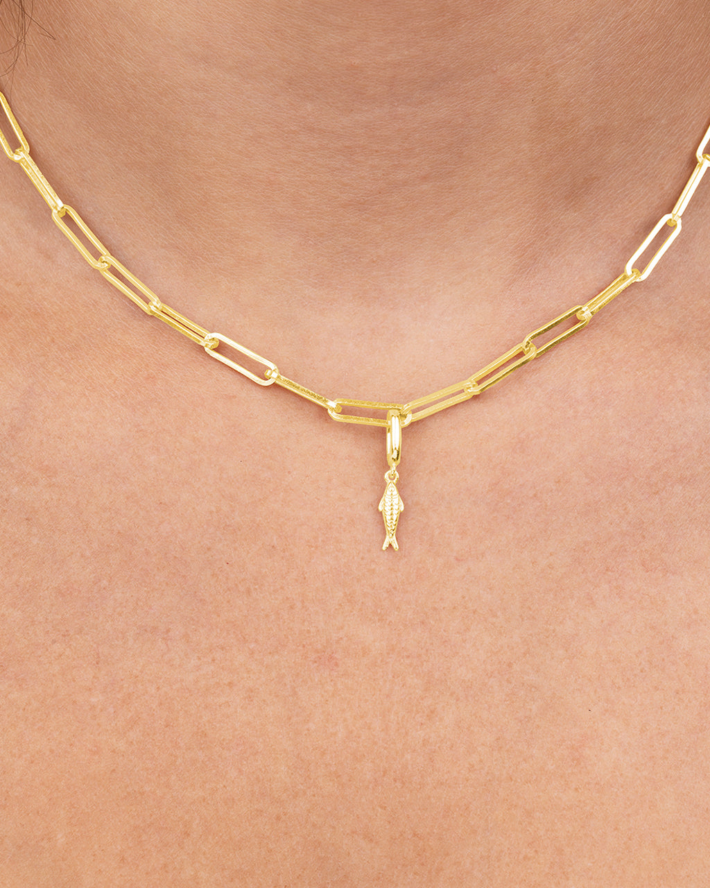 Sterling Silver Fish Charm